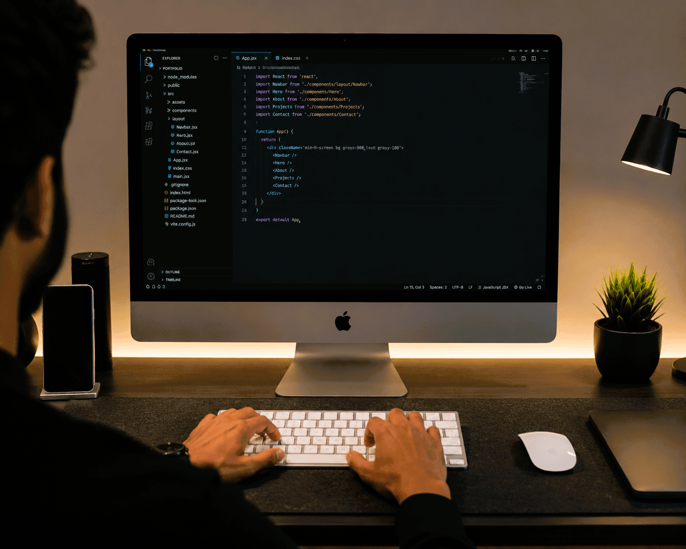 Sahin Alam at AI-powered developer workspace — Full Stack Developer
